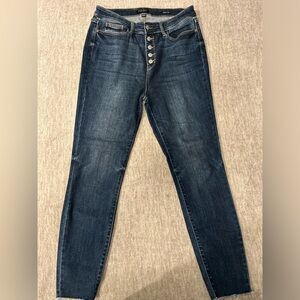 Judy Blue size 15, skinny fit. Button fly.